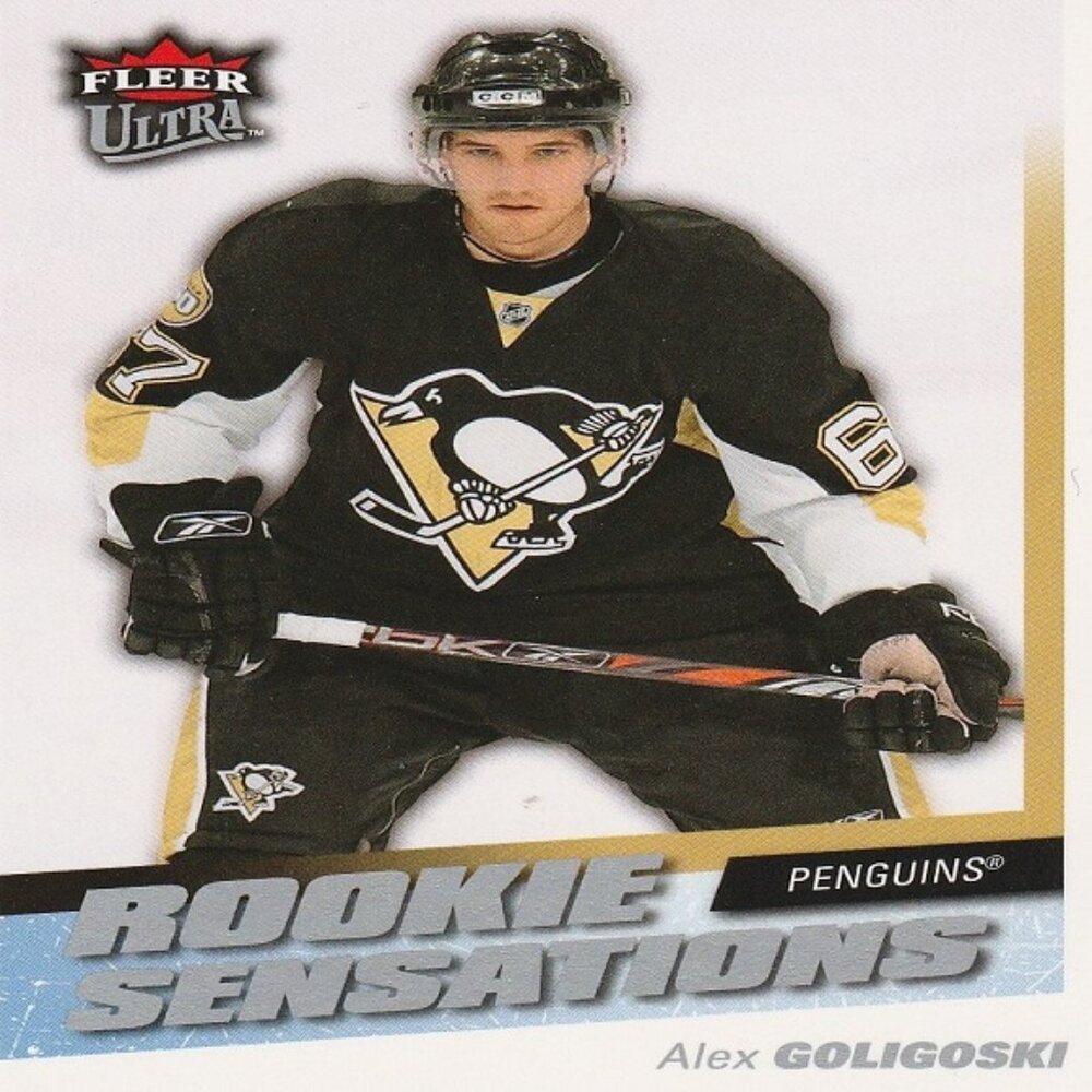 Alex Goligoski - 2008/2009 Fleer Ultra Rookie Sensations Hockey Card